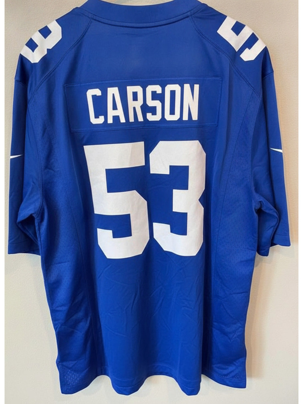 New York Giants- Harry Carson #53 Men's XXL-  NWOT